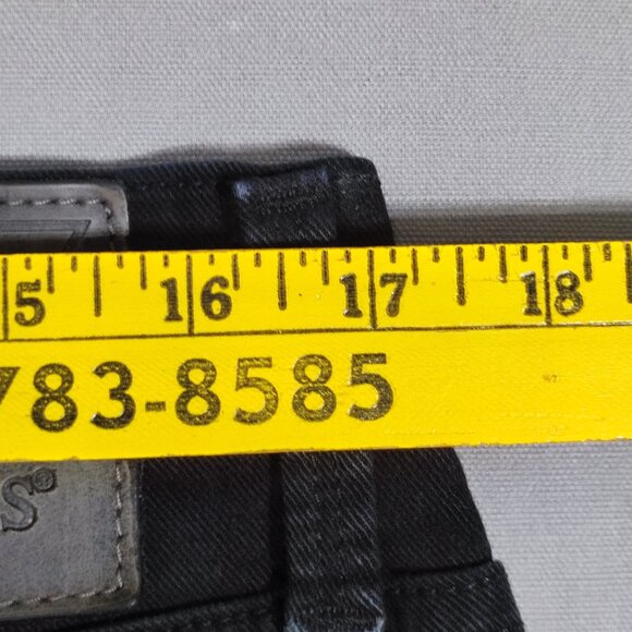 Guess Jeans Vermont Slim fit men's size 34 X 34 black straight leg - Picture 13 of 15